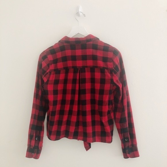Madewell Buffalo Check Flannel Shirt Sz S $79.50 - Picture 6 of 8